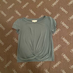 Greenish blue color short sleeve shirt